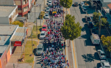 Caminata en Plottier Todos somos parte