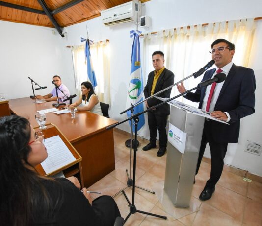 Lucas Páez pidió seguir acompañando el cambio en Senillosa