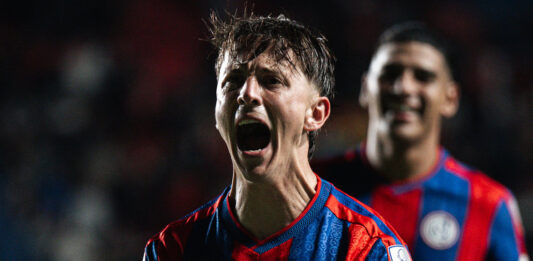 San Lorenzo se copó: lidera el grupo de Santos