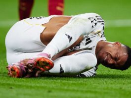 Se lesionó Mbappé a pocos días del mundial