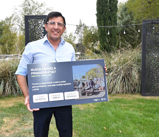 En 30 días arranca la nueva Escuela 267 de Arroyito