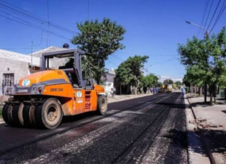 Llega el asfalto a Plottier
