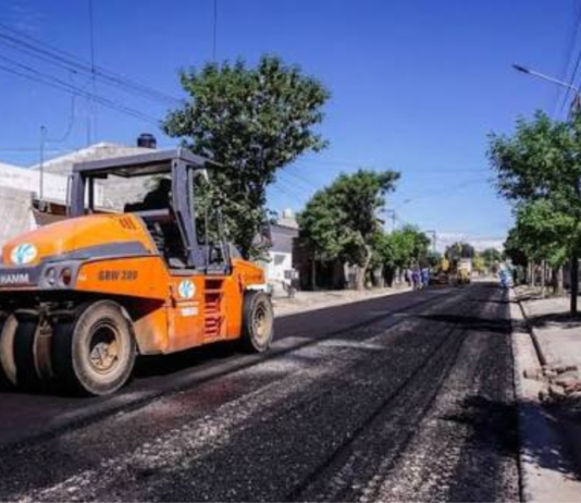 Llega el asfalto a Plottier