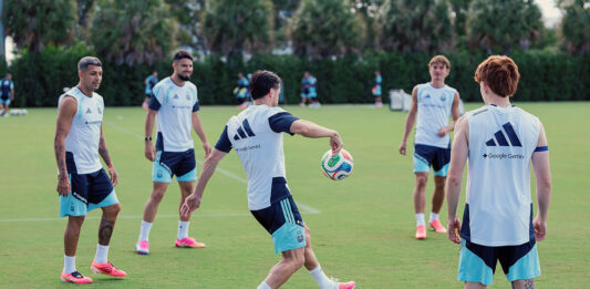 La Selección ya está en Atlanta tras una demora por tormentas