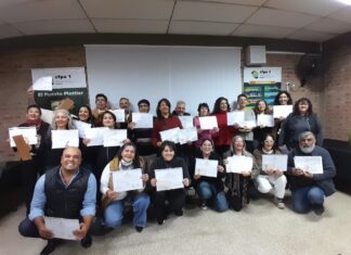 Con certificado en mano, listos para trabajar