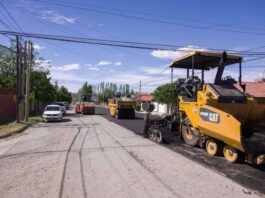 Comienza la transformación de Plottier con el plan de pavimentación
