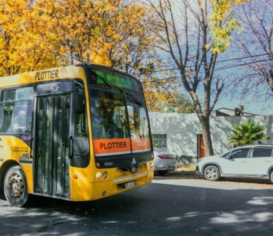 El municipio emitió un comunicado acerca del transporte público