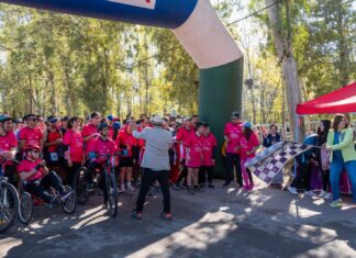 Exitoso duatlón a beneficio de APAD