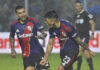 Almada lo festejó con el corazón