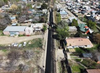 La pavimentación de la Percy Clark ya es un hecho