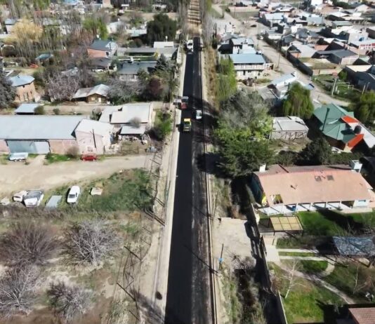 La pavimentación de la Percy Clark ya es un hecho