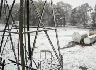 Las Altas Cumbres de Córdoba quedaron blancas