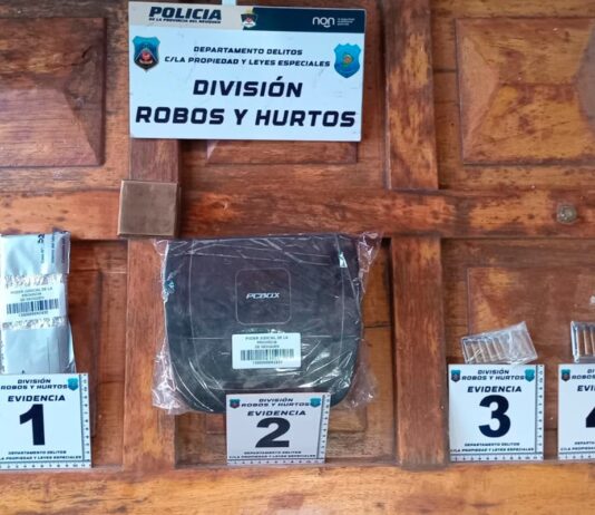 Avanza la investigación por sucesivos robos en Plottier